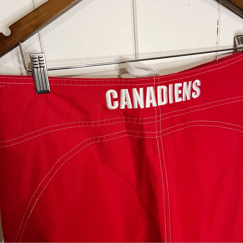 NHL Monetral Candiens Red White and Blue Board Shorts. Size Medium. - Picture 6 of 7